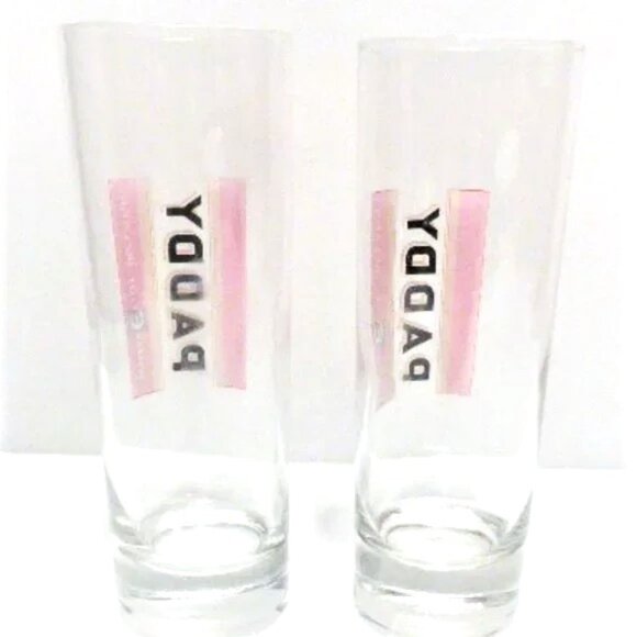 2 Paddy WHISKEY of IRELAND Whiskey Glass Vintage Shot Glass Barware Mancave - Picture 5 of 5